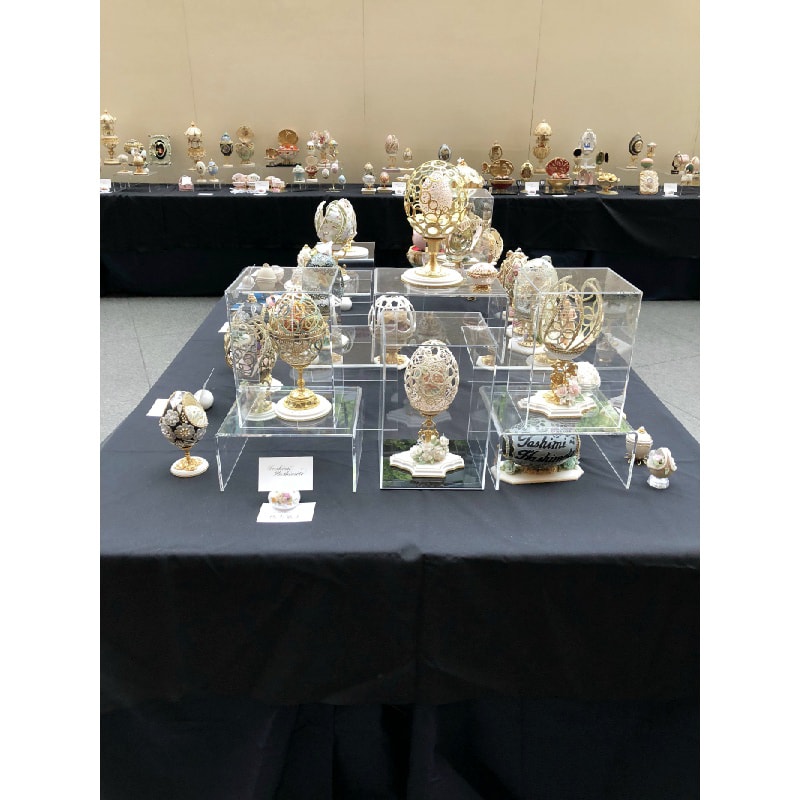 エッグアート作品1